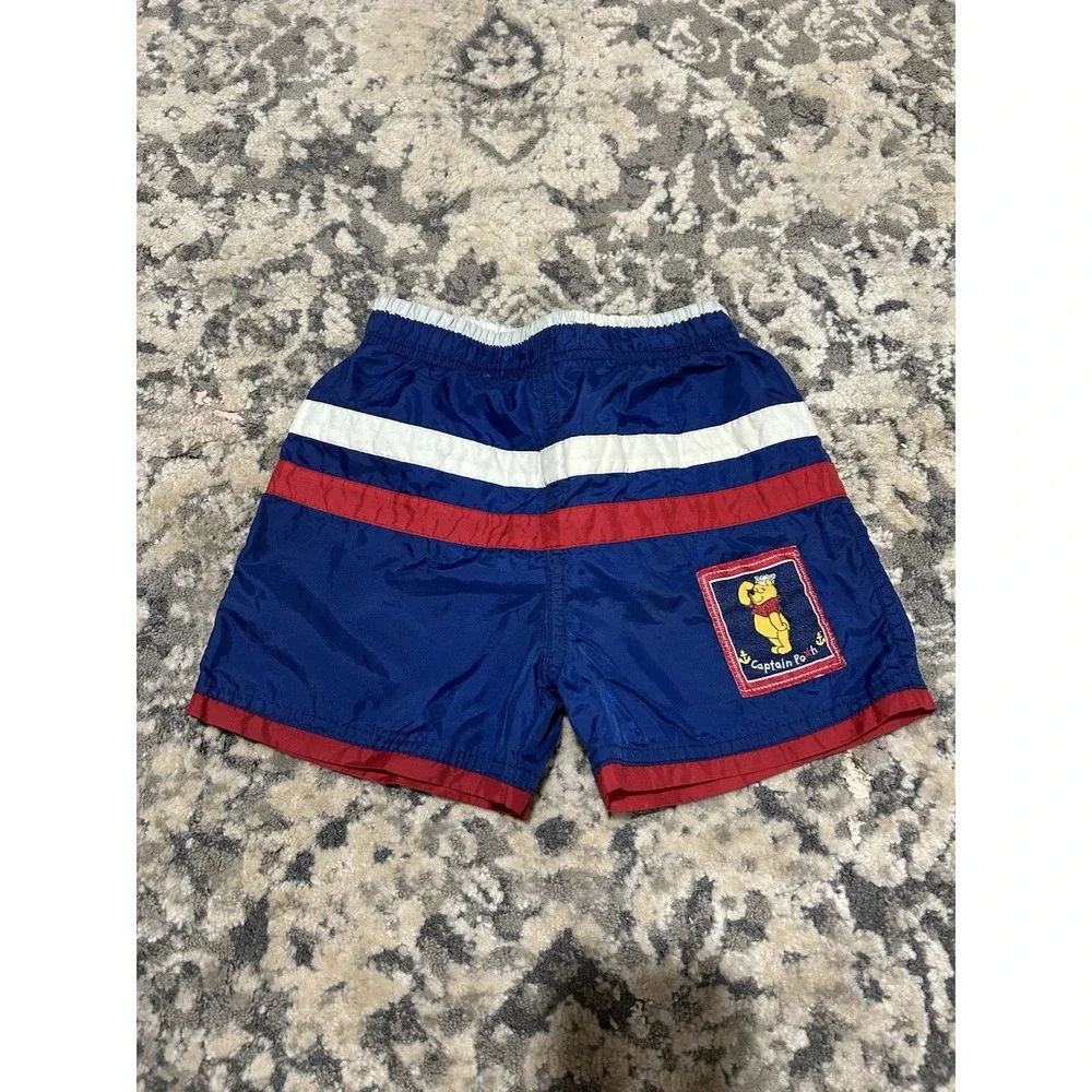 Y2K Winnie The Pooh Toddler Boys Swim Trunks Size 18 Months